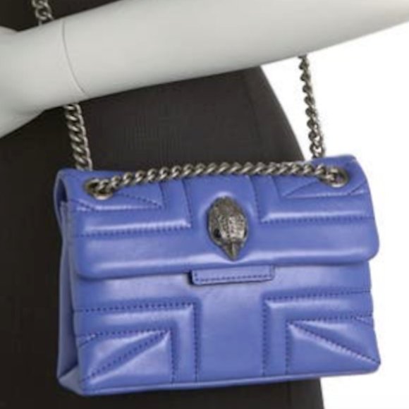 KURT GEIGER Mini Leather Convertible Crossbody Shoulder Bag